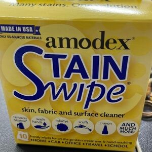 Amodex Wipes Set Of 10 for clothing scuffs Ink ✍️ sharpies and crayons